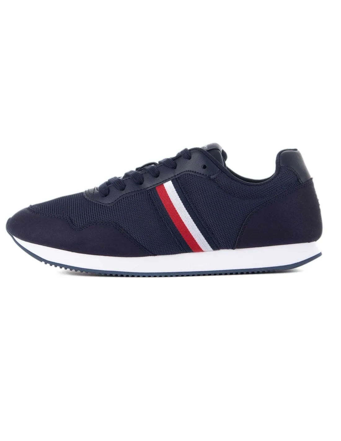 TOMMY HILFIGER  ZAPATILLAS AZUL MARINO CORE LOW RUNNER FM0FM04504 HOMBRE
