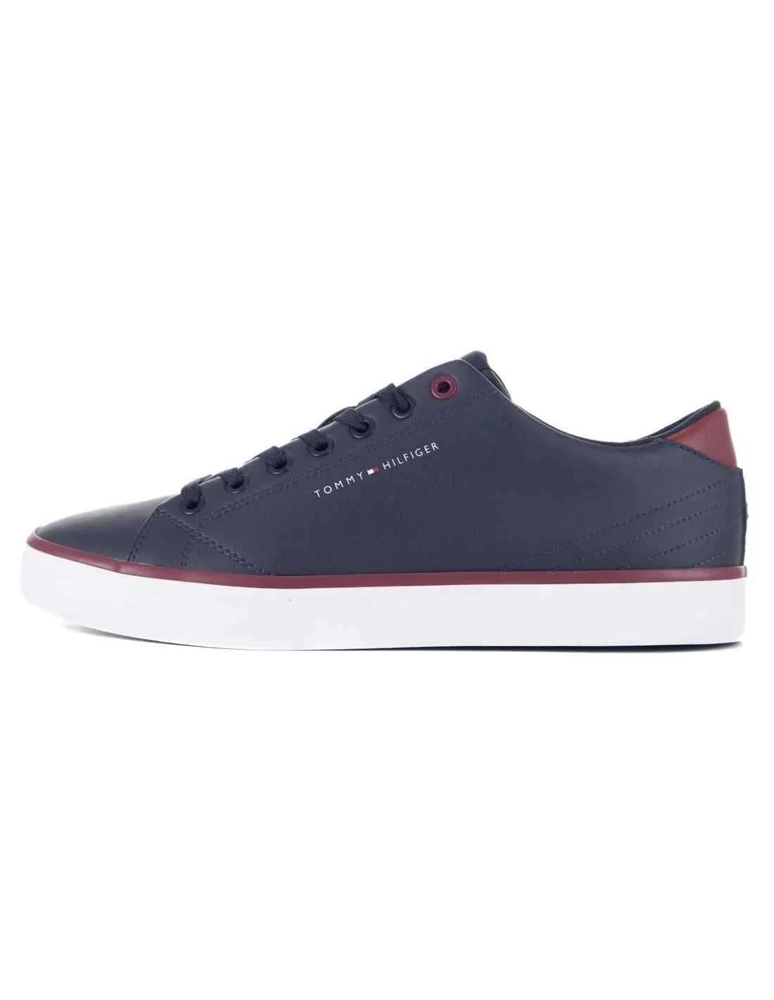 TOMMY HILFIGER  ZAPATILLAS AZUL MARINO TH HI VULC CORE LOW FM0FM05041 HOMBRE