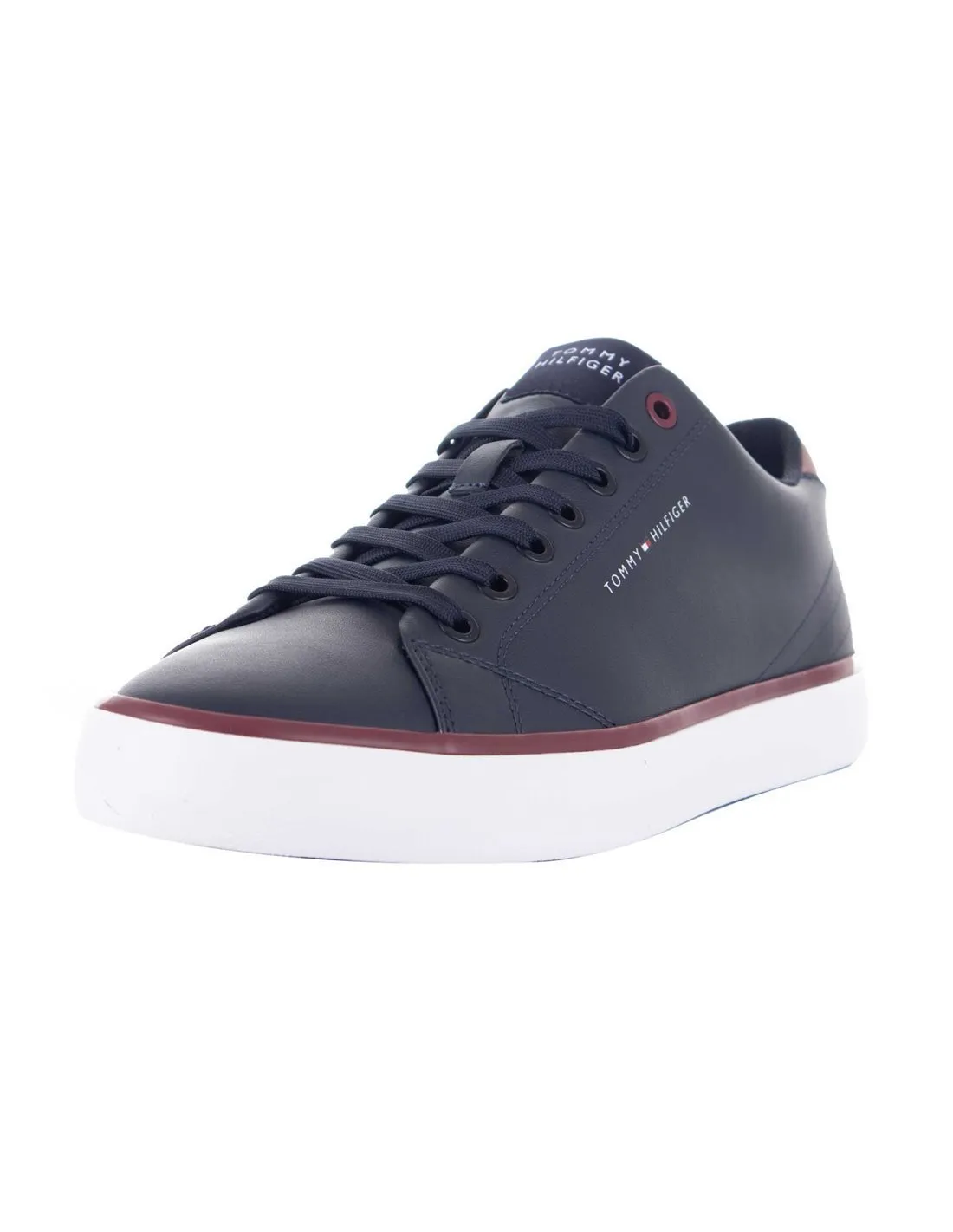 TOMMY HILFIGER  ZAPATILLAS AZUL MARINO TH HI VULC CORE LOW FM0FM05041 HOMBRE