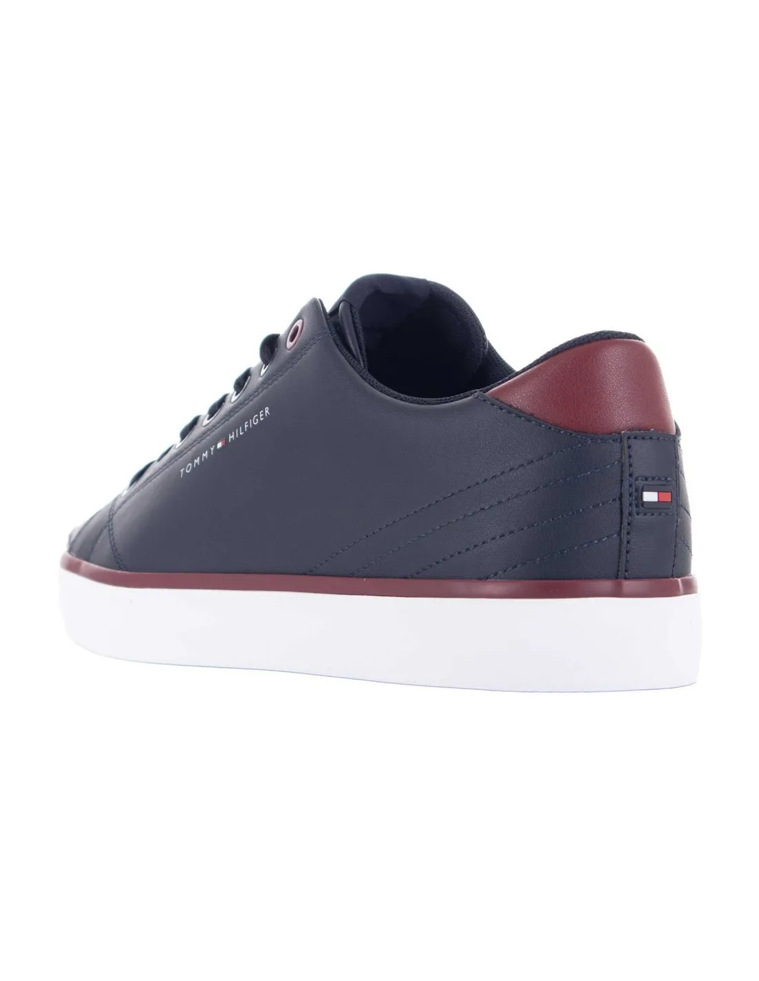 TOMMY HILFIGER  ZAPATILLAS AZUL MARINO TH HI VULC CORE LOW FM0FM05041 HOMBRE