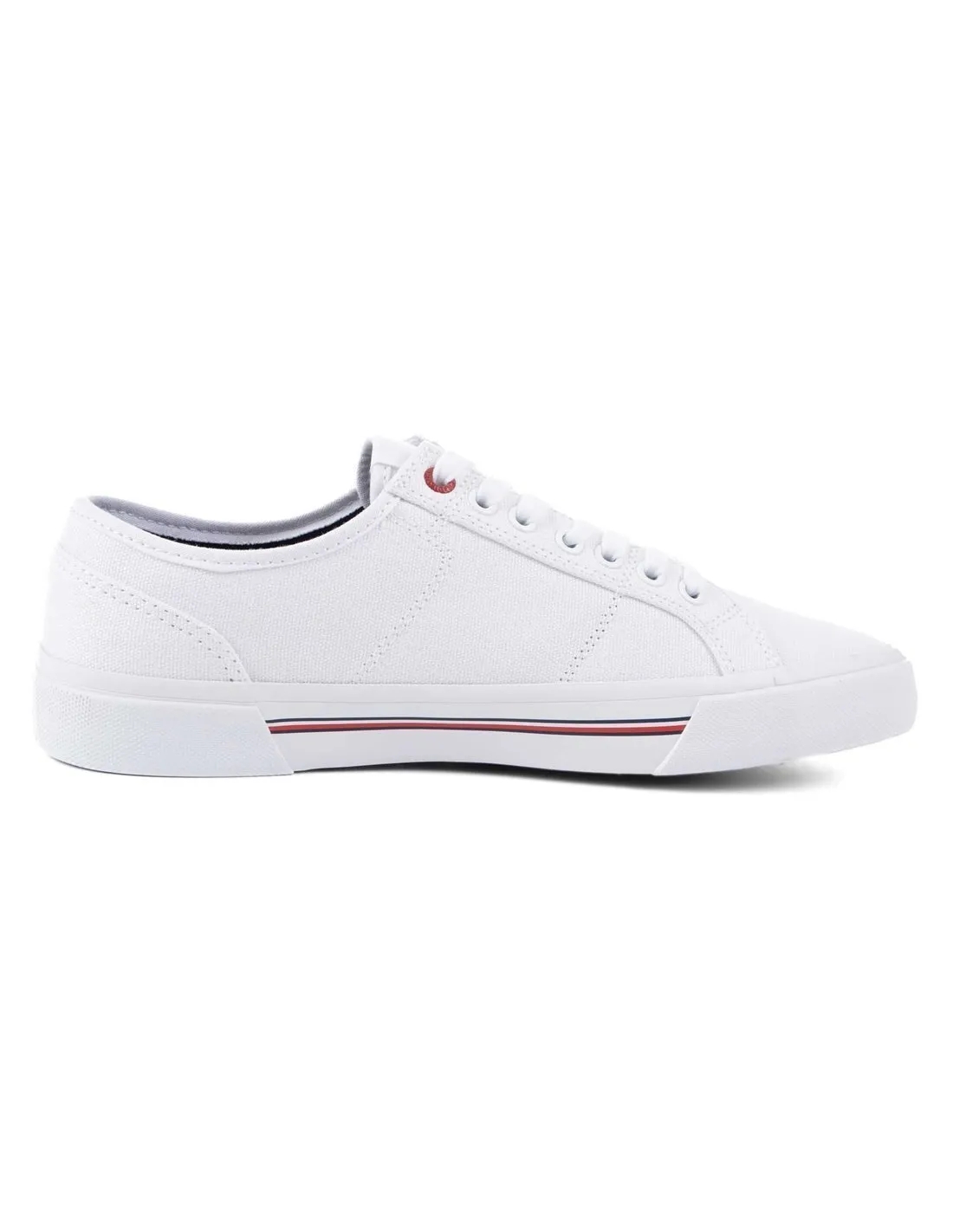 TOMMY HILFIGER  ZAPATILLAS BLANCAS CORE CORPORATE VULC CANVAS HOMBRE