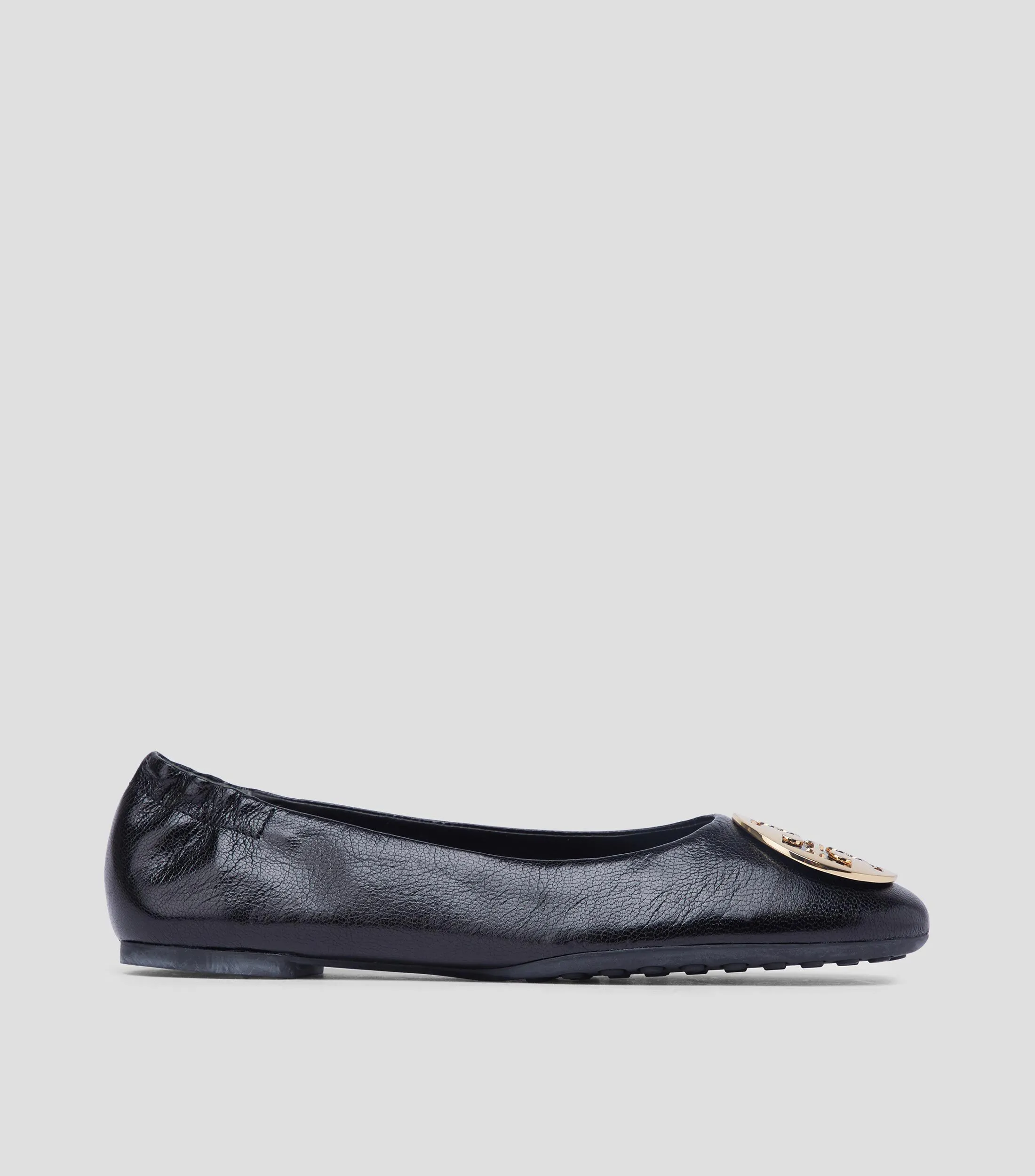 Tory Burch Flats Claire en piel con marca Mujer