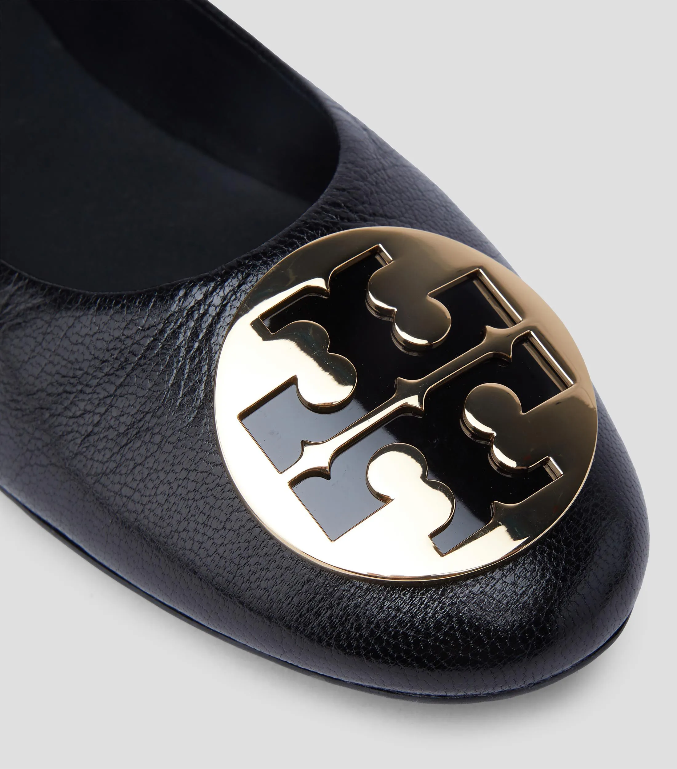 Tory Burch Flats Claire en piel con marca Mujer