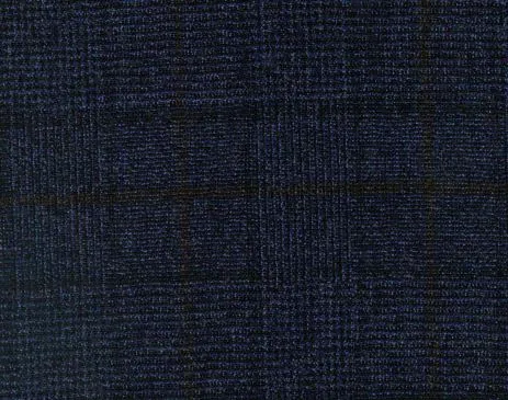TRAJE CUADRO AZUL CON CUADROS CAFES AP