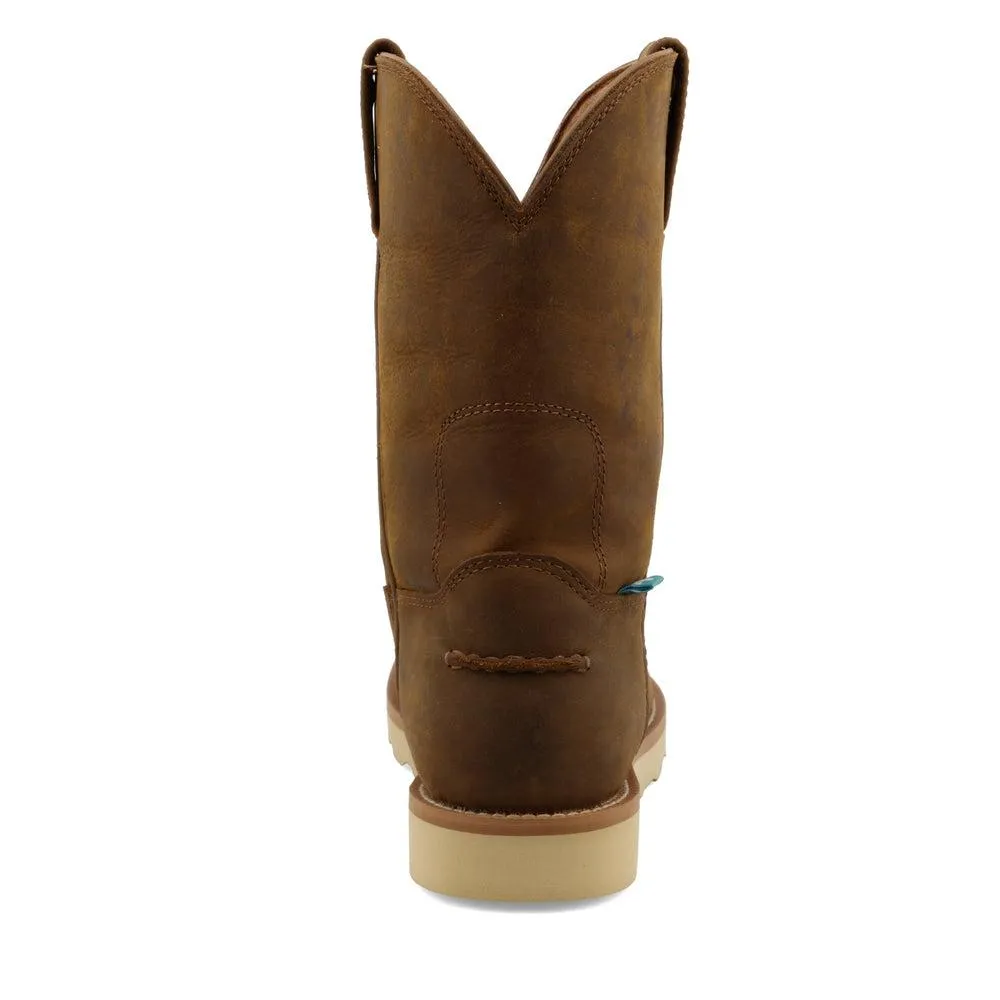 Twistedx Men's10" Work Pull On Wedge Sole Boot