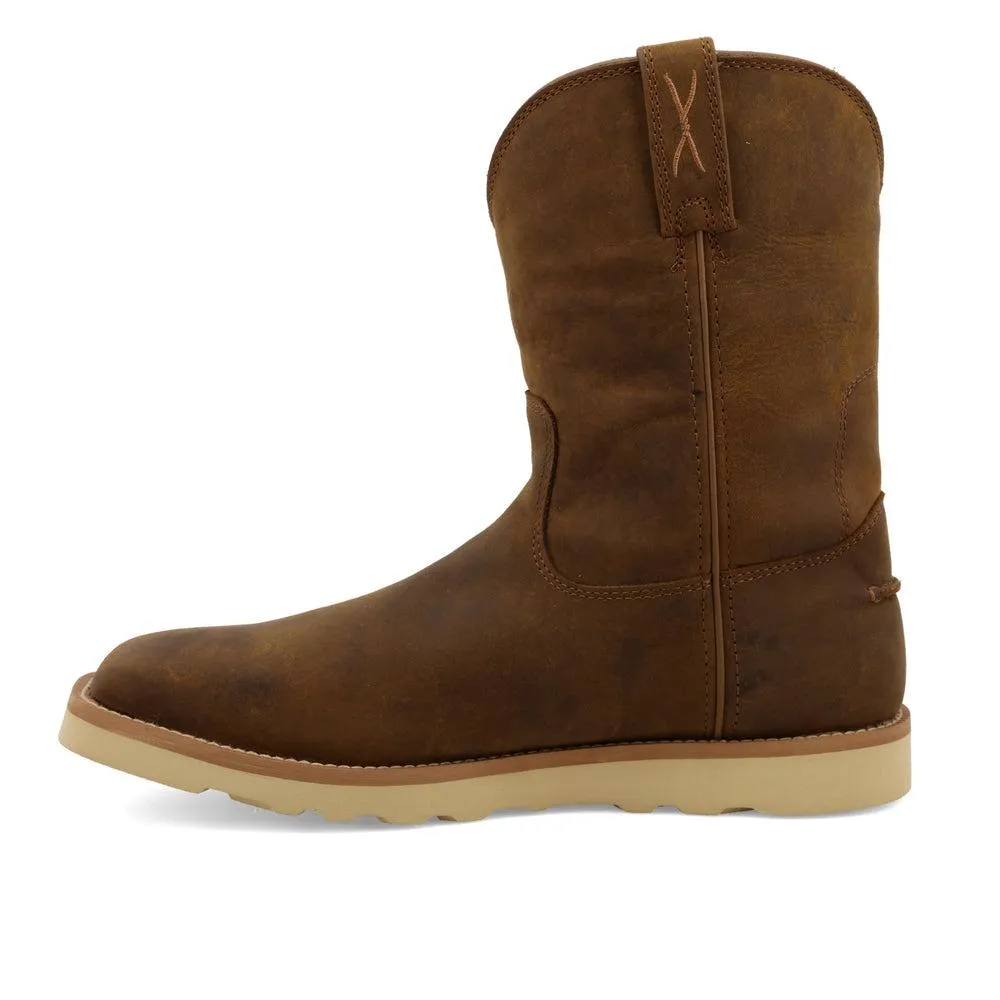 Twistedx Men's10" Work Pull On Wedge Sole Boot