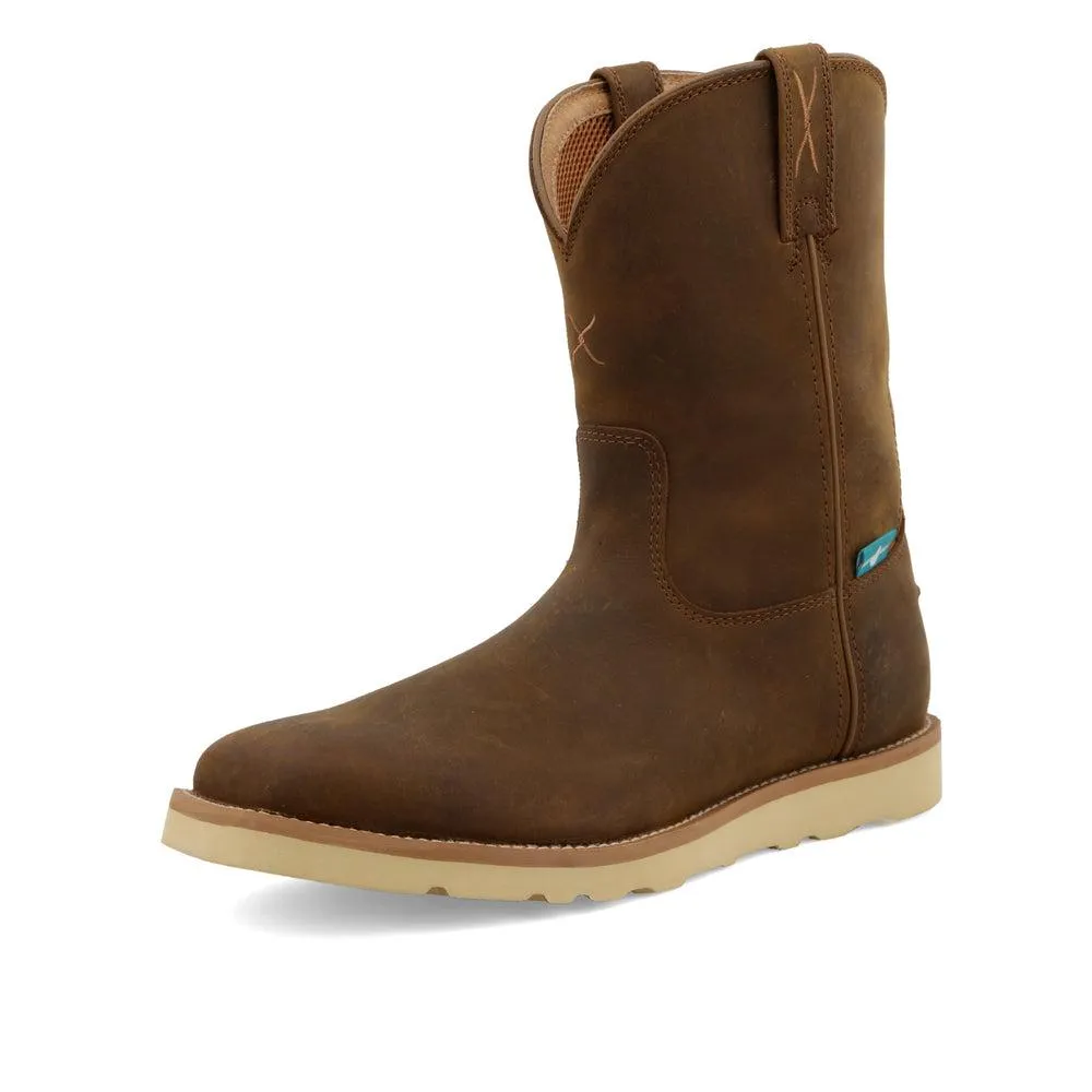 Twistedx Men's10" Work Pull On Wedge Sole Boot