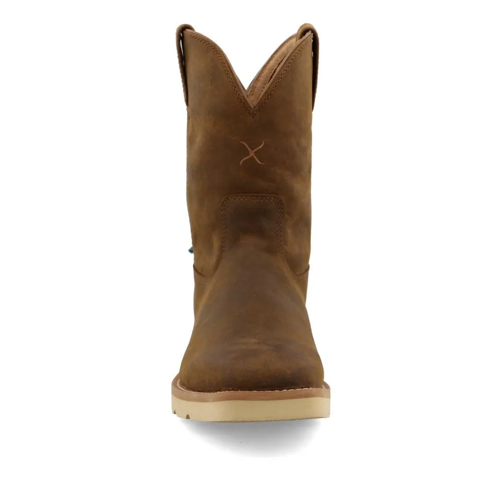 Twistedx Men's10" Work Pull On Wedge Sole Boot