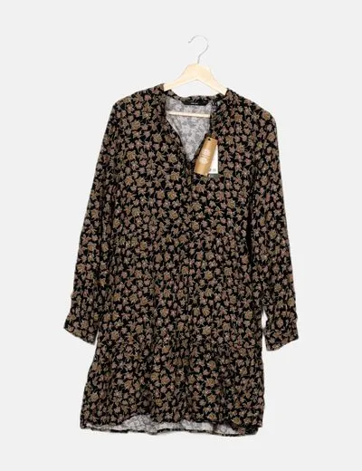 Vero Moda Vestido fluido floral