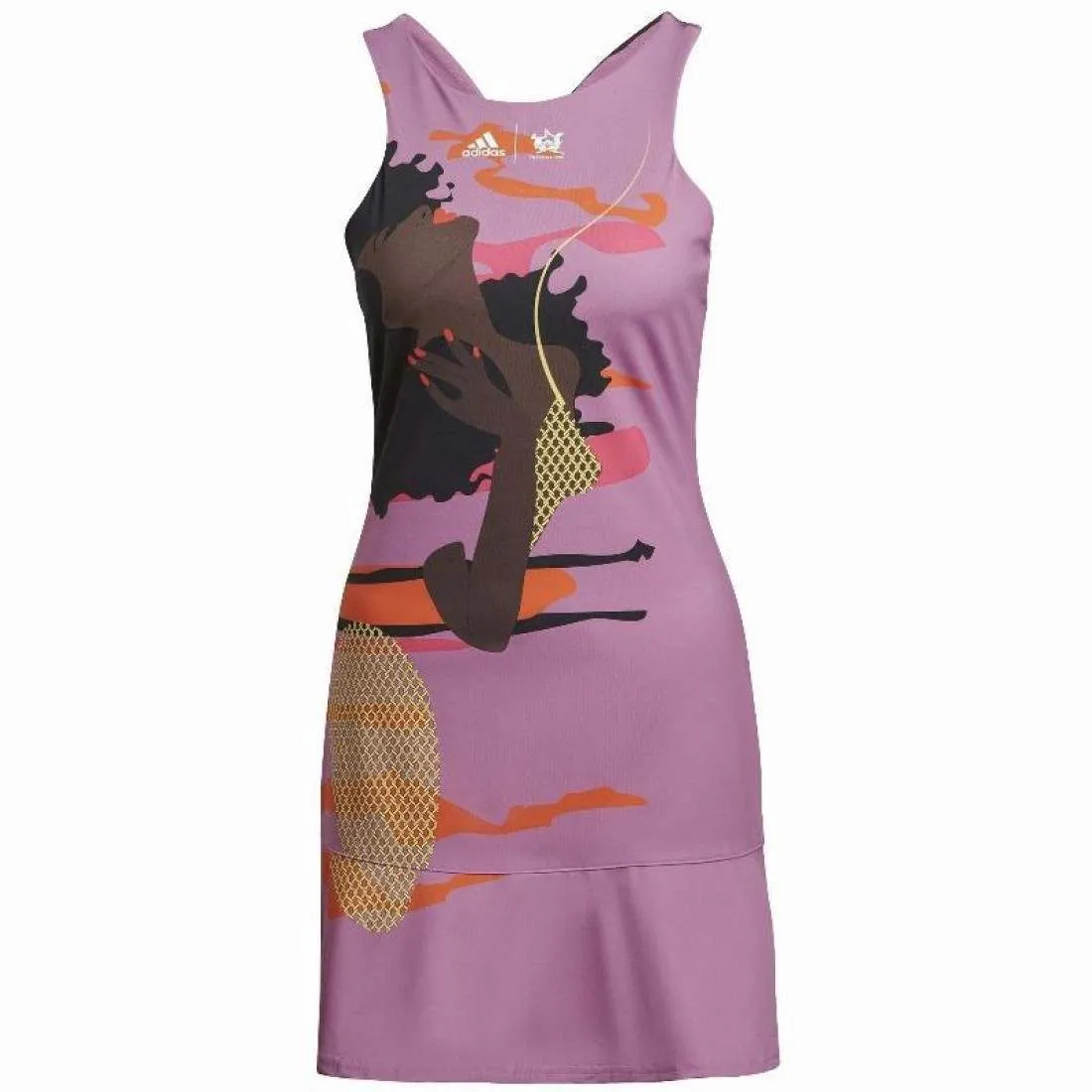 Vestido Adidas New York Morado Negro | Adidas