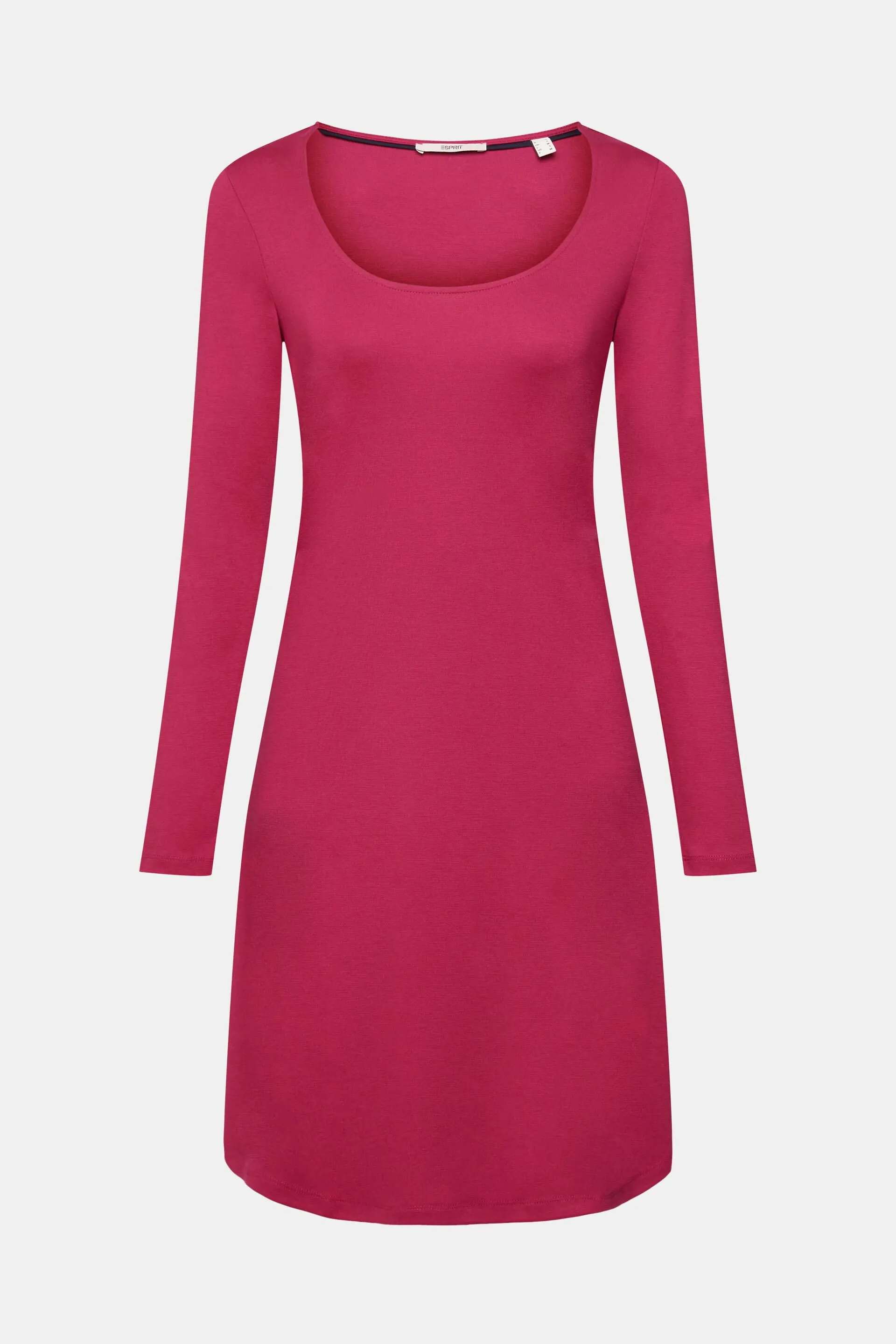 Vestido corto con escote en U
