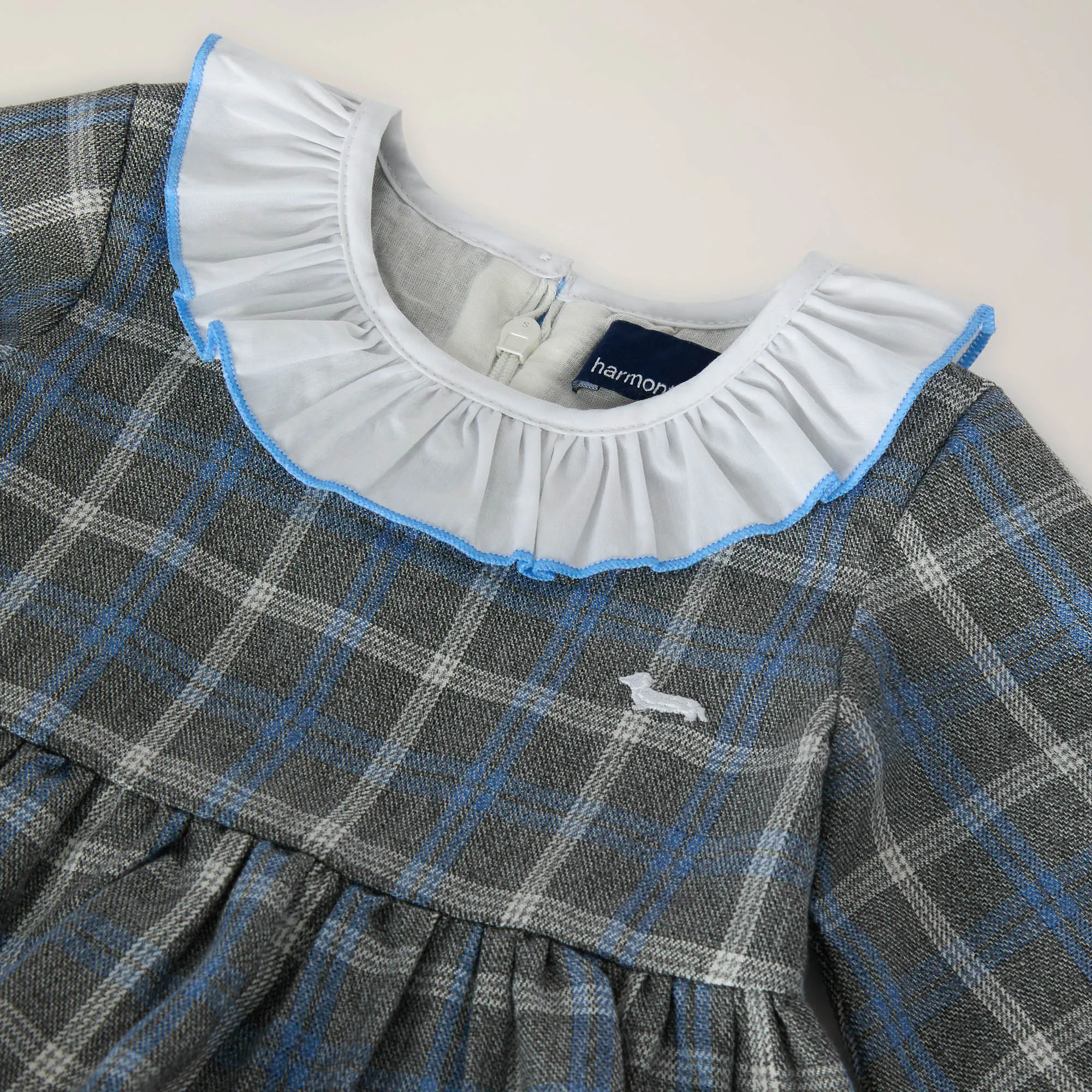 Vestido de franela a cuadros