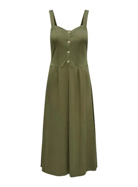 Vestido Only Jany Verde Para Mujer