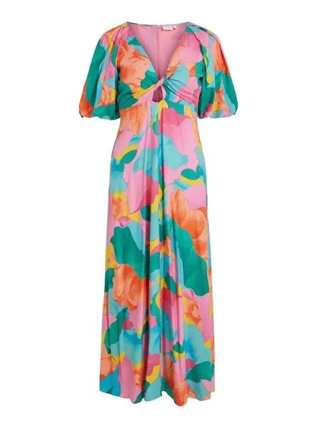 Vestido Vila Besta Multicolor para Mujer