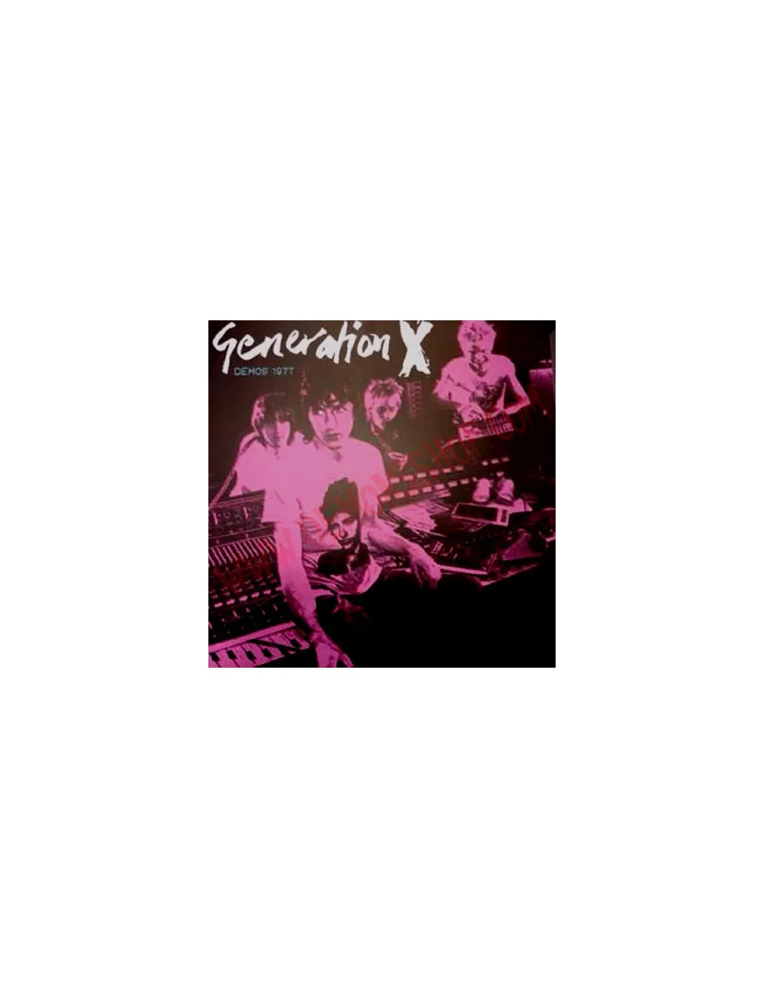 VINILO LP GENERATION X  DEMO 1977