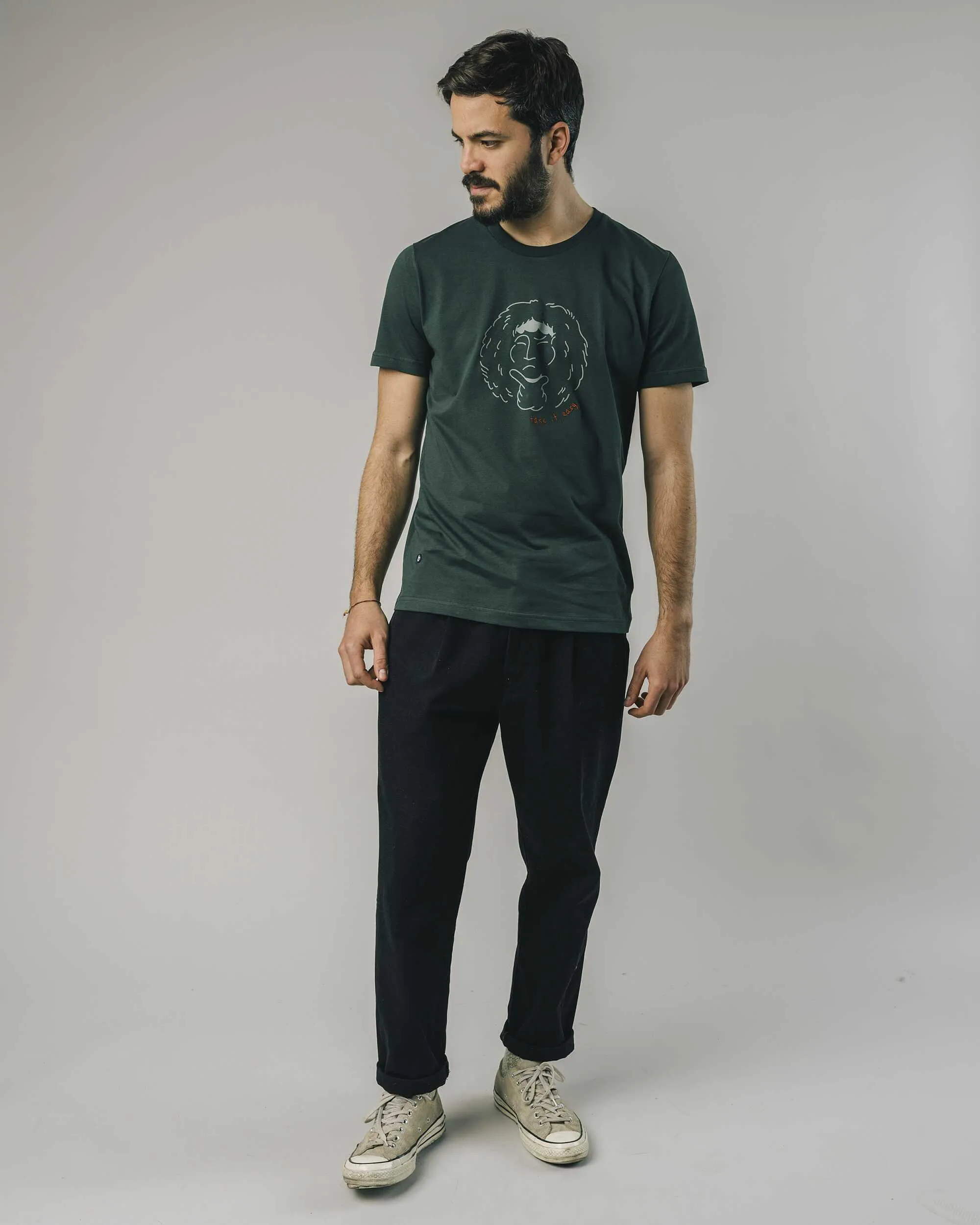 WALKER TSHIRT FOREST GREEN