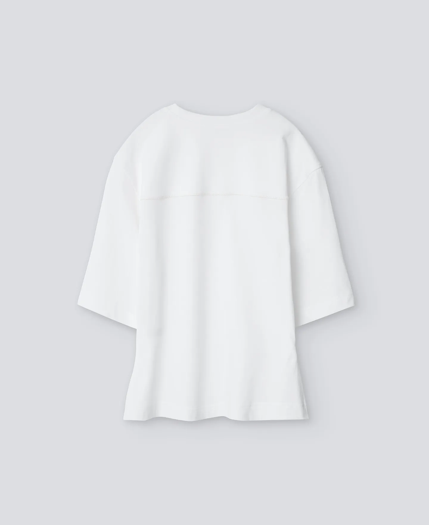 WHITE COTTON TSHIRT WOMAN