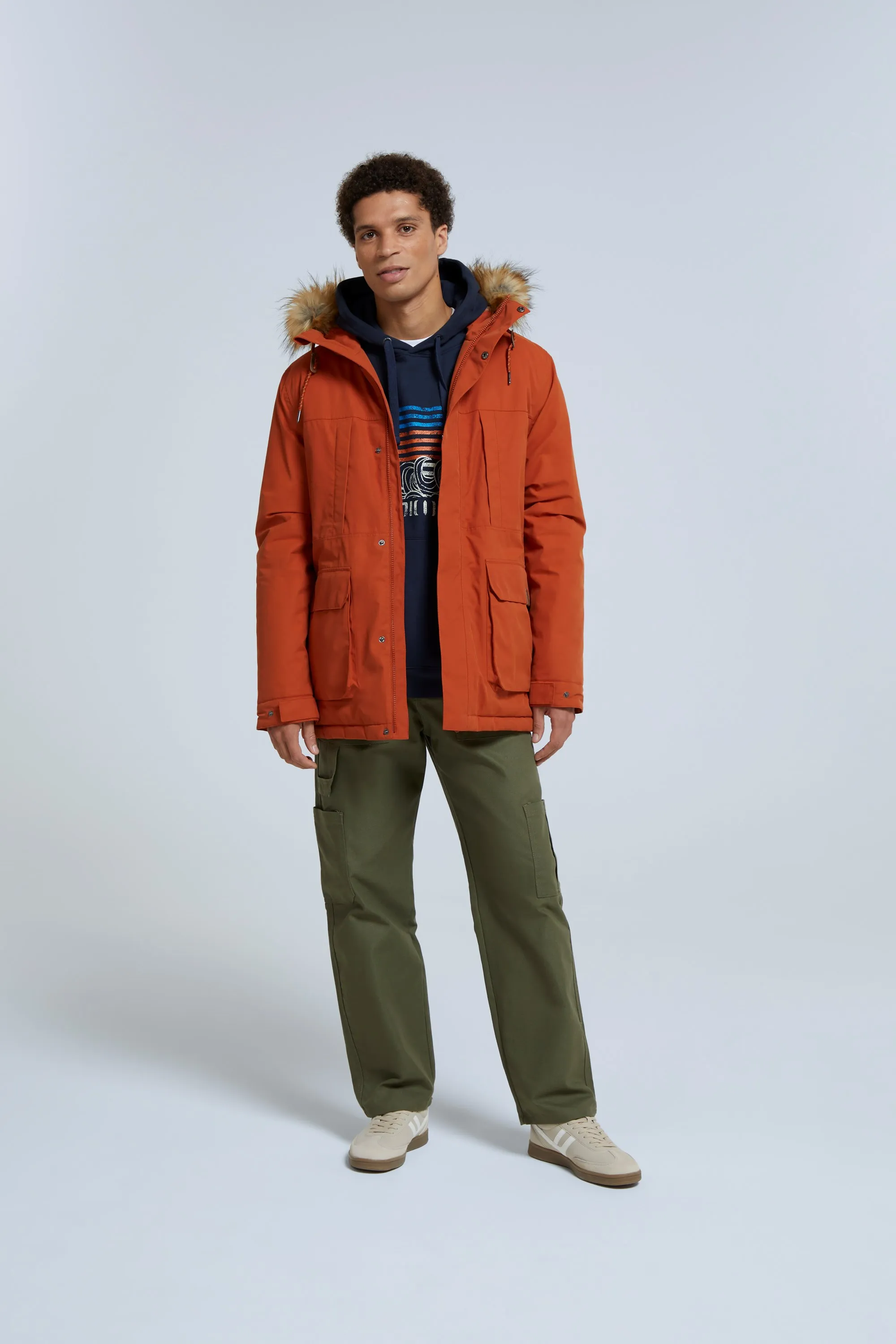 Whitstand chaqueta sherpa para hombre
