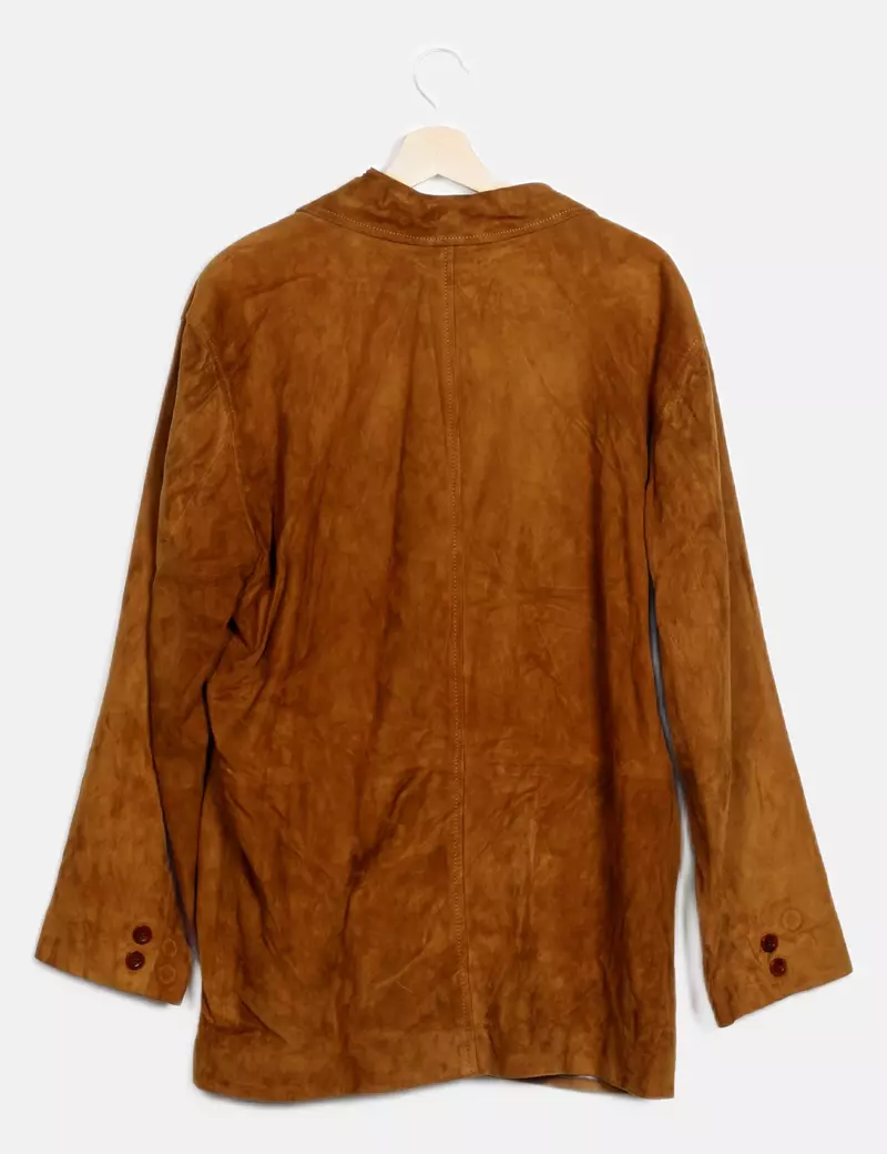 Yves Saint Laurent Chaquetón Piel