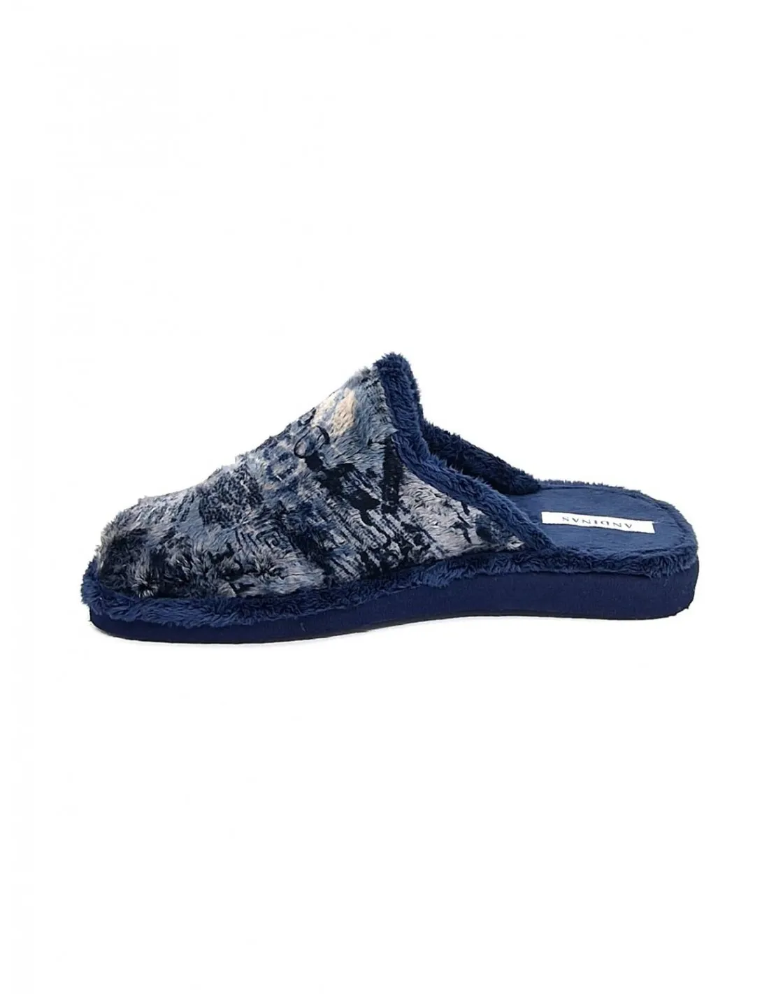 Zapatilla de hombre Andinas en azul marino 430