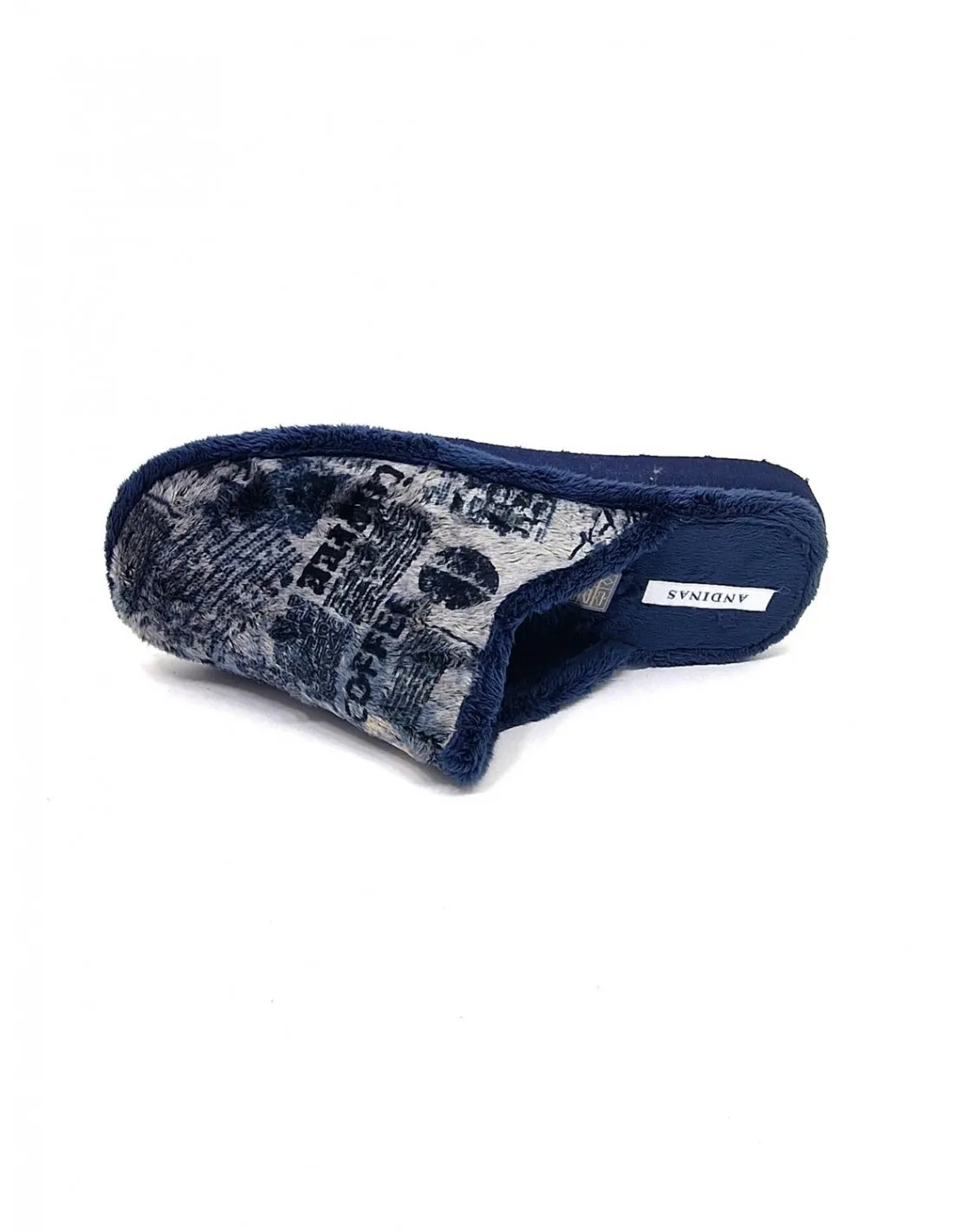 Zapatilla de hombre Andinas en azul marino 430