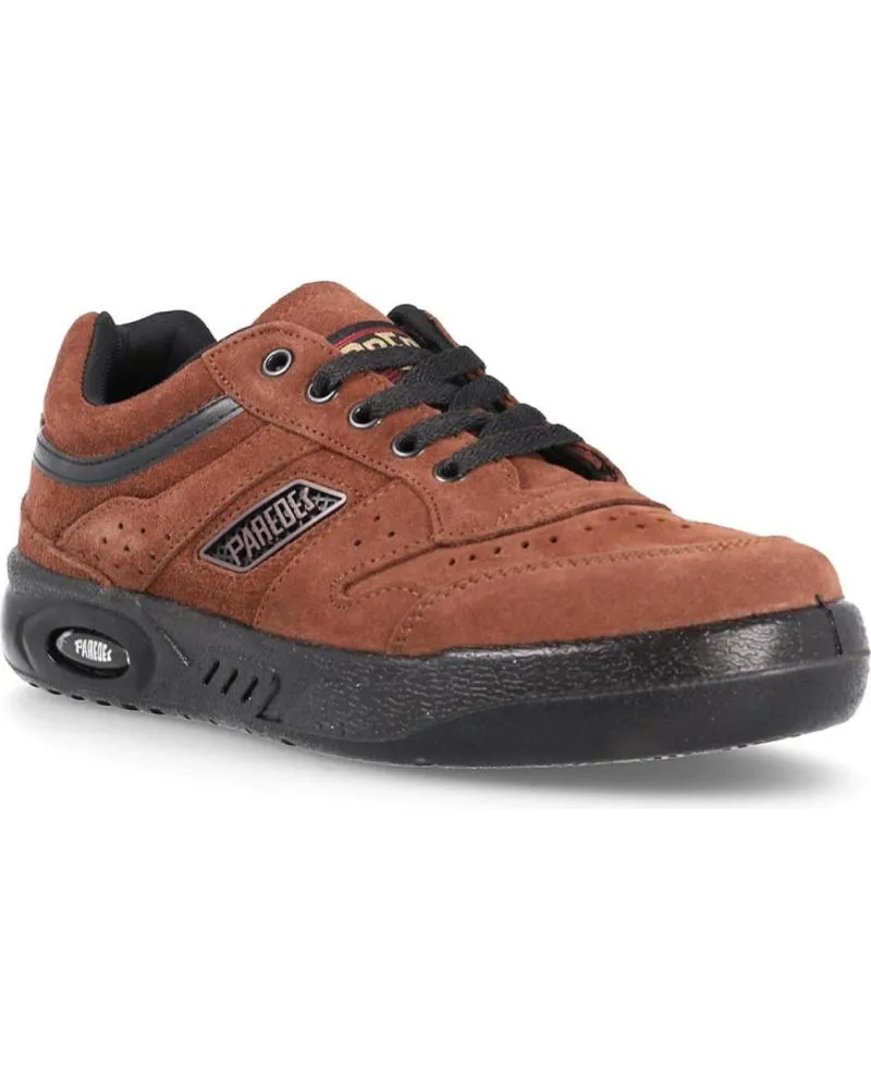 Zapatillas deporte PAREDES  de Mujer y Hombre ECOLOGICO SERRAJE  MARRON