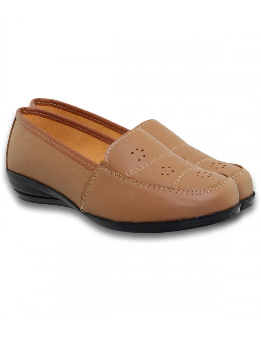 Zapatos para mujer cómodos de piel por mayoreo mod. 0149Am5