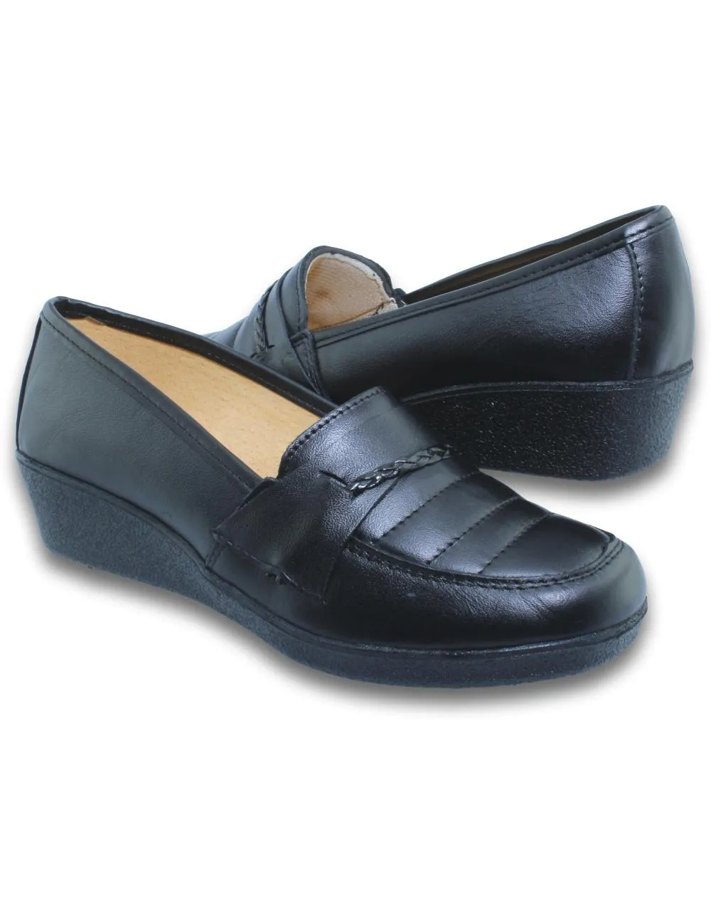 Zapatos para mujer cómodos de piel por mayoreo mod. 0509Am5