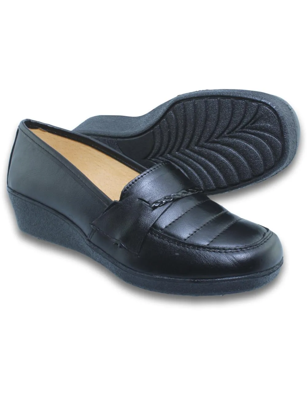 Zapatos para mujer cómodos de piel por mayoreo mod. 0509Am5