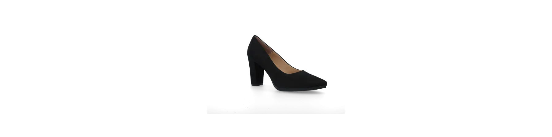 ZAPATOS TACON COMODO MUJER PIEL de ANTE MOD. MEGAN