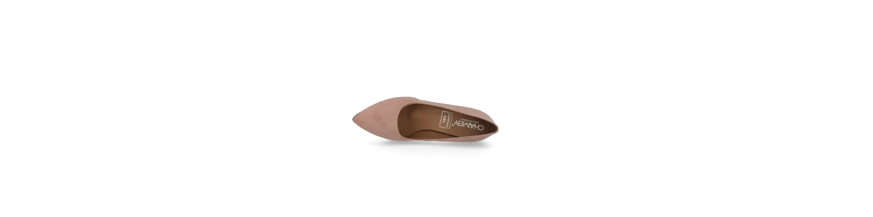 ZAPATOS TACON COMODO MUJER PIEL de ANTE MOD. MEGAN