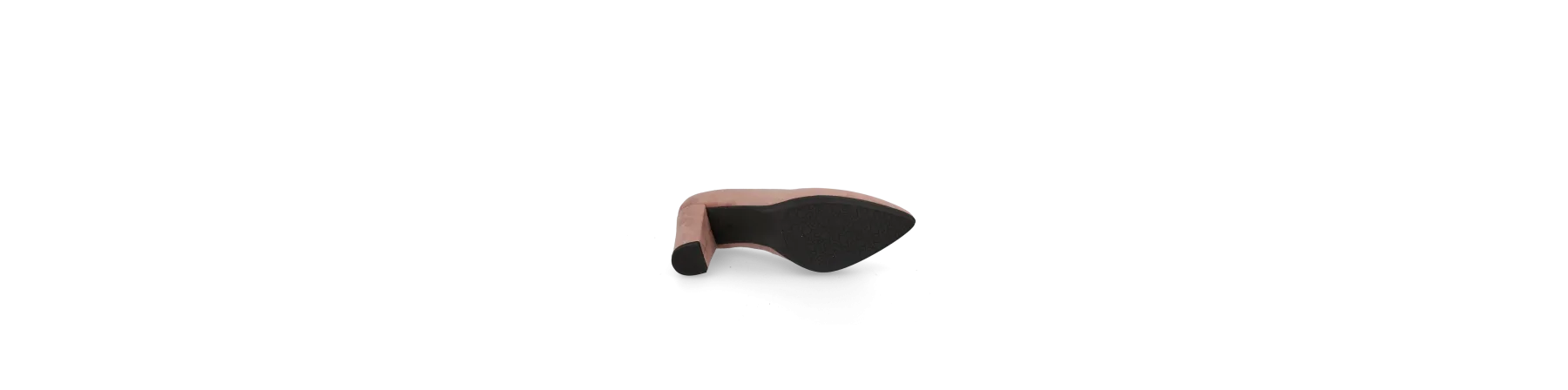 ZAPATOS TACON COMODO MUJER PIEL de ANTE MOD. MEGAN