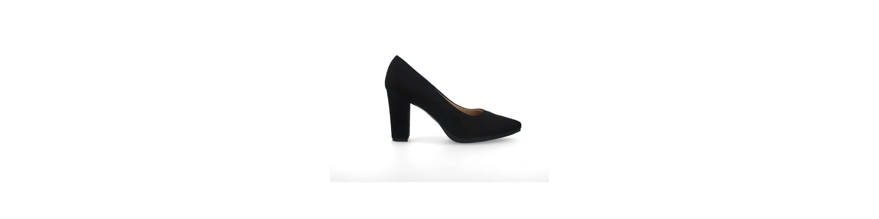 ZAPATOS TACON COMODO MUJER PIEL de ANTE MOD. MEGAN